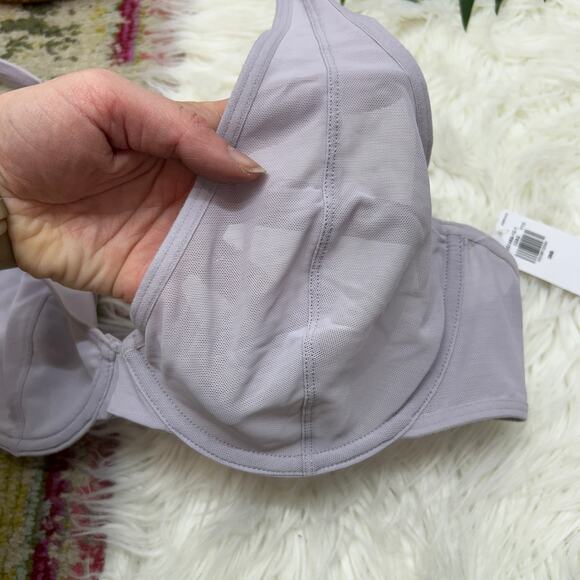 NEW Old Navy Lilac Purple Cute Sexy Sheer Mesh Bra 36B - Picture 4 of 5
